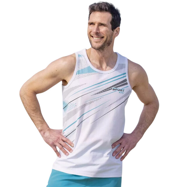 Atlas For Men Herenvest met grafische print (pack of 3) UTAF2121_darkgreyblueturquoisewhite large