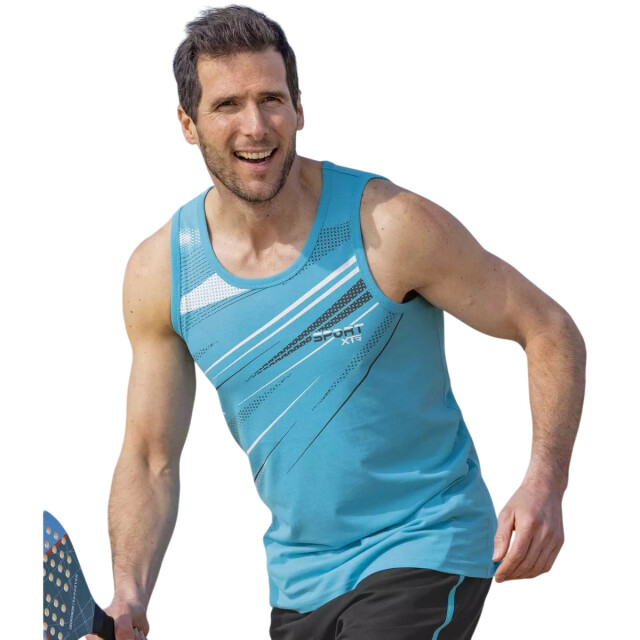 Atlas For Men Herenvest met grafische print (pack of 3) UTAF2121_darkgreyblueturquoisewhite large
