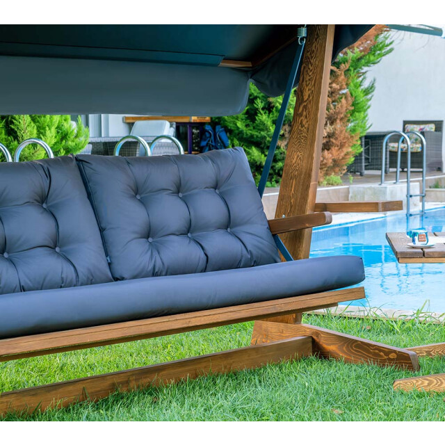 Westmann Viva 2400 houten 3-zits hollywood schommelbank - 3174483 large