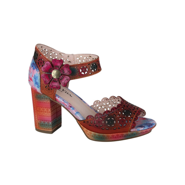 Laura Vita Nacio 325 rouge dames sandalen gekleed Laura Vita NACIO 325 Rouge large