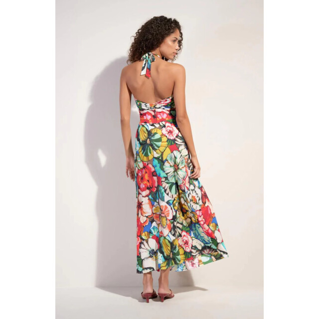 Pain De Sucre Flower print rona strandjurk 9872804118869 large