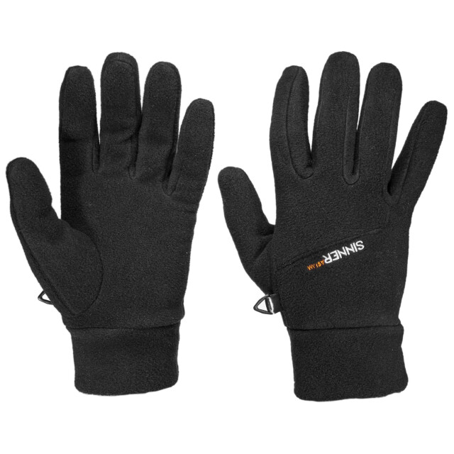 Sinner shames fleece glove ov ws handschoen black/black/white 070381_999-9 large