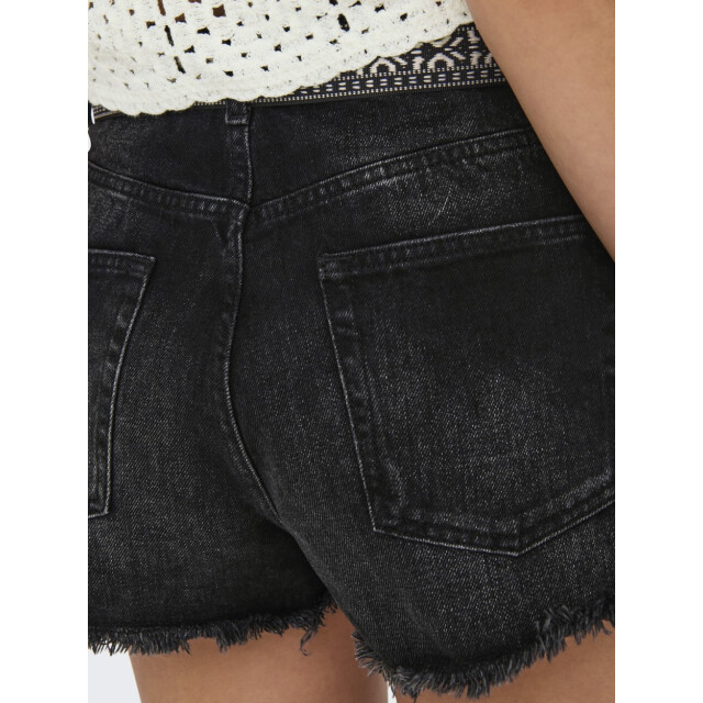 Only Onlrobyn ex hw st vintage dnm short black denim 4150.81.0001 large