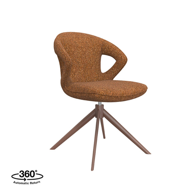 Label51 Eetkamerstoel zurich coral boucle set van 2 3172715 large