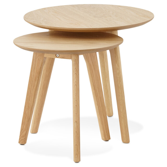 Alterego Ronde bijzettafels gaby 50x50x45 cm 2949643 large