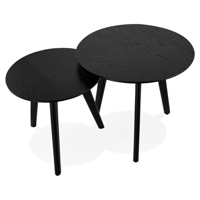 Alterego Ronde bijzettafels gaby 50x50x45 cm 3037400 large
