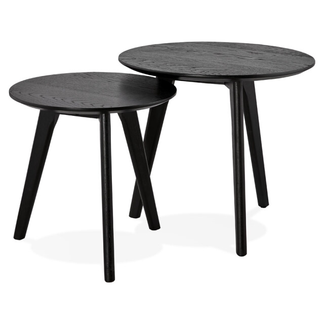 Alterego Ronde bijzettafels gaby 50x50x45 cm 3037400 large
