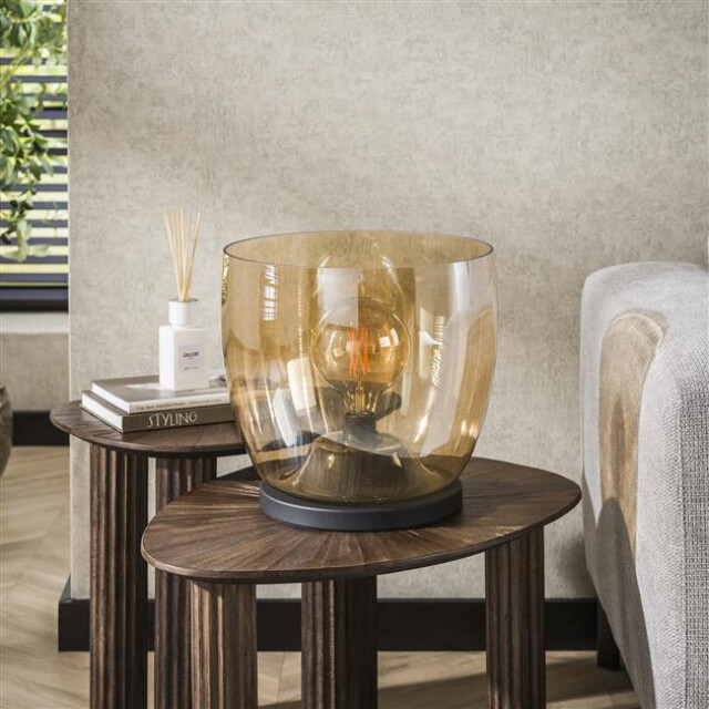 Hoyz vloerlamp up xl amberkleurig glas Ø33 3171171 large
