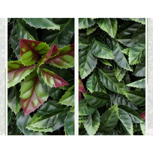 4goodz Kunstplantenwand 3m2 wandpaneel 12 stuks 50x50 cm 3173828 large