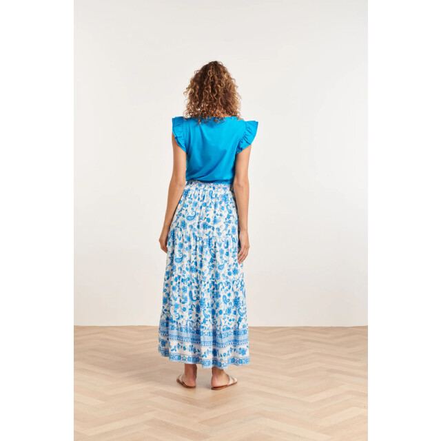 Smashed Lemon 24315 prachtige bloemen paisley maxi rok | 24315-000-625 large