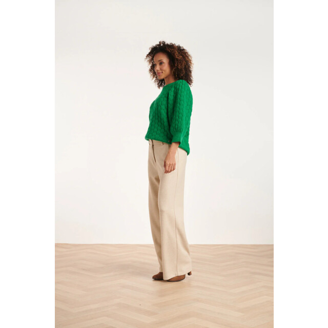 Smashed Lemon 24581 wijde pijpen broek | 24581-720-3XL large