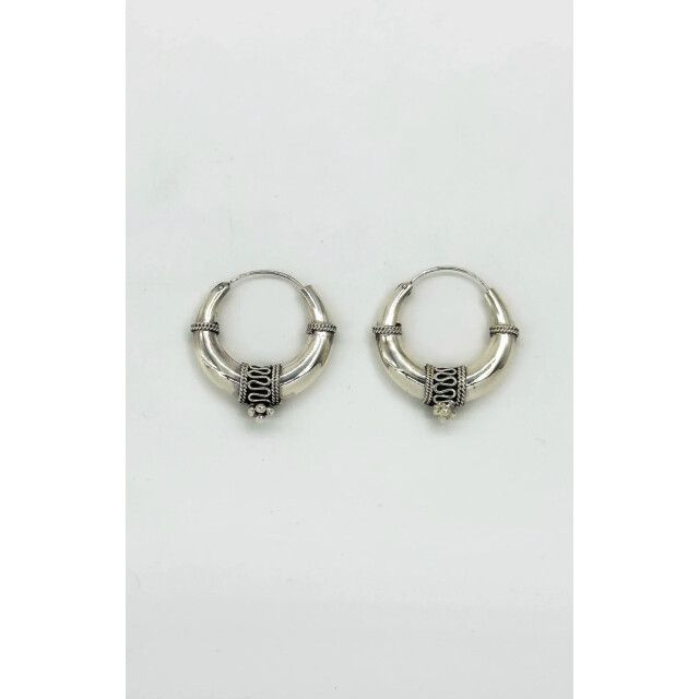 Smashed Lemon 60007 en boho hoepel oorbellen | 60007-020-OS large