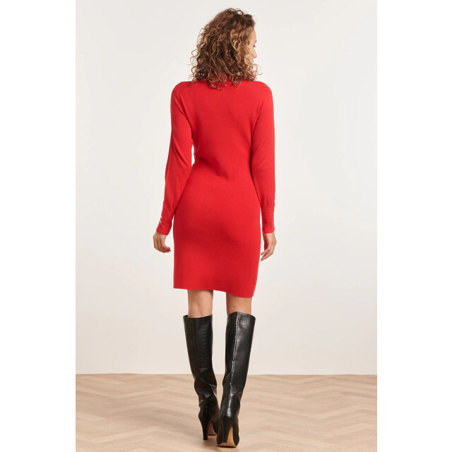 Smashed Lemon 23839 turtle neck jurk | 23839-450-3XL large