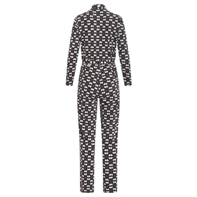 Smashed Lemon 24815 grafisch geprinte travel kwaliteit jumpsuit | 24815-999-720 large