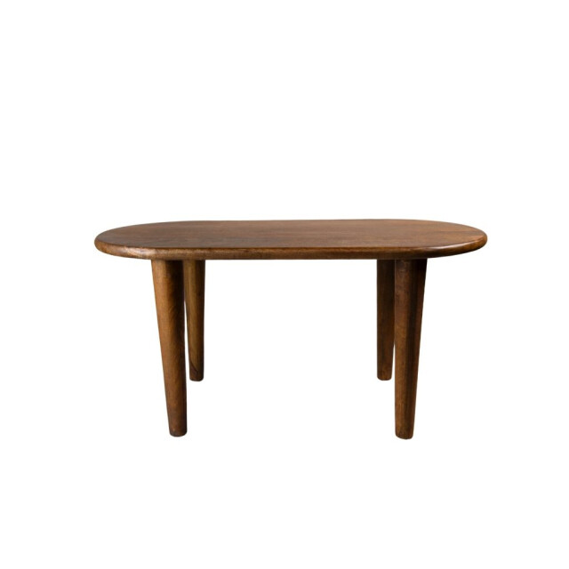 HSM Collection -ovale bijzettafel tide- 90x50x43--mango 2939772 large
