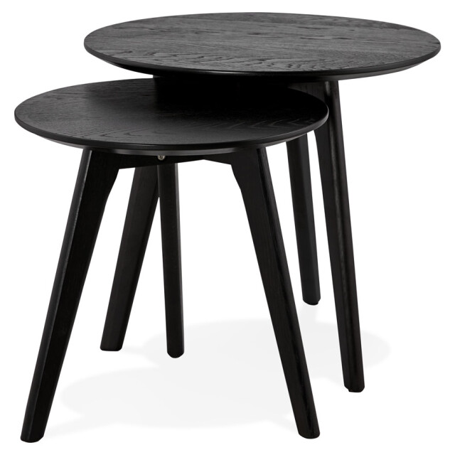 Alterego Ronde bijzettafels gaby 50x50x45 cm 3037400 large