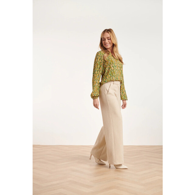 Smashed Lemon 24521 bladeren print top | 24521-530-998 large