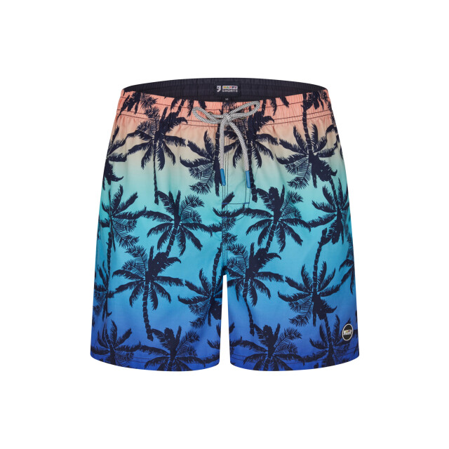 Happy Shorts Heren zwemshort palmbomen colorflow print HS-SW-1157 large