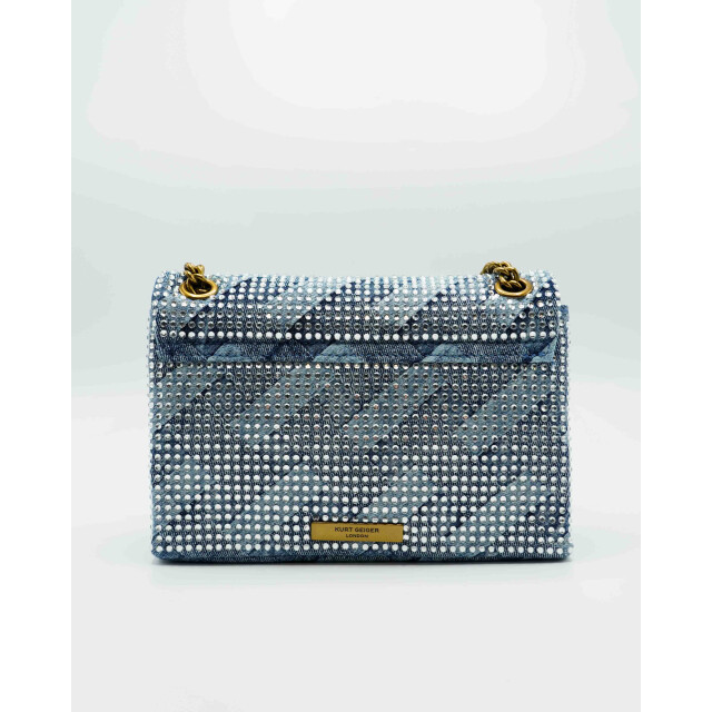 Kurt Geiger Kensington denim handtas 60227 large