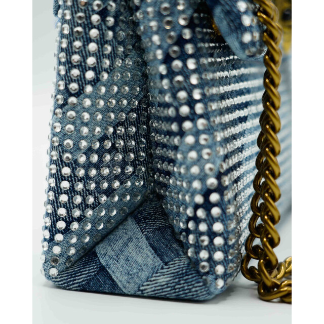Kurt Geiger Kensington denim handtas 60227 large
