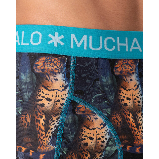 Muchachomalo Men 12 pack boxer hort print/olid giftbox 58983 large