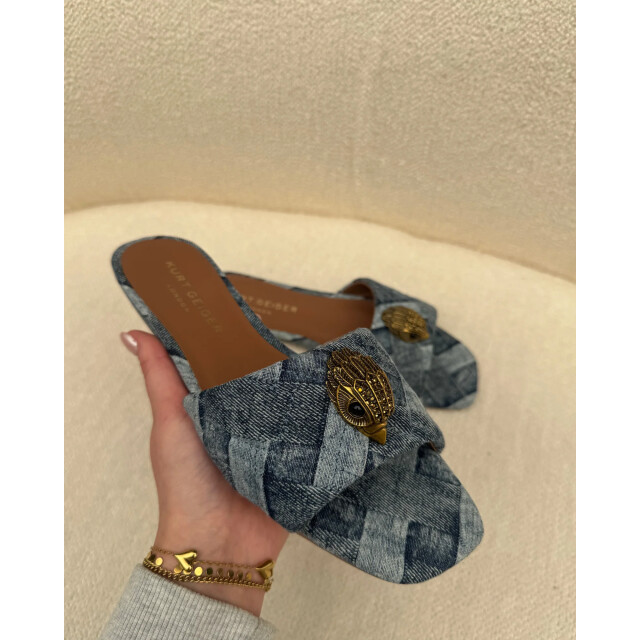 Kurt Geiger Kensington slipper denim 60217 large
