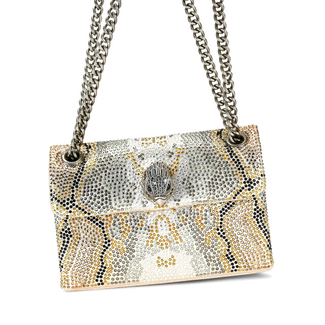 Kurt Geiger Mini kensington metal combo fabric 59099 large