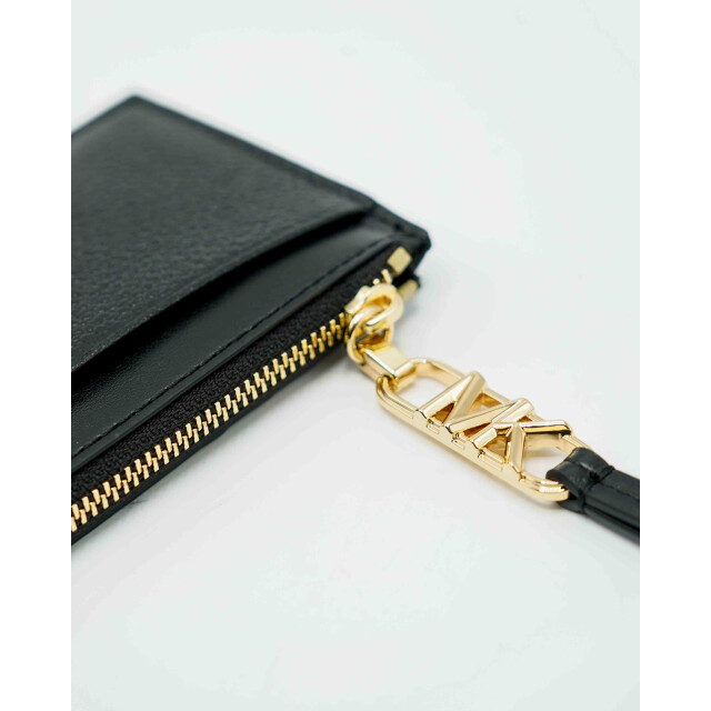 Michael Kors Pebbled card case leer 59073 large
