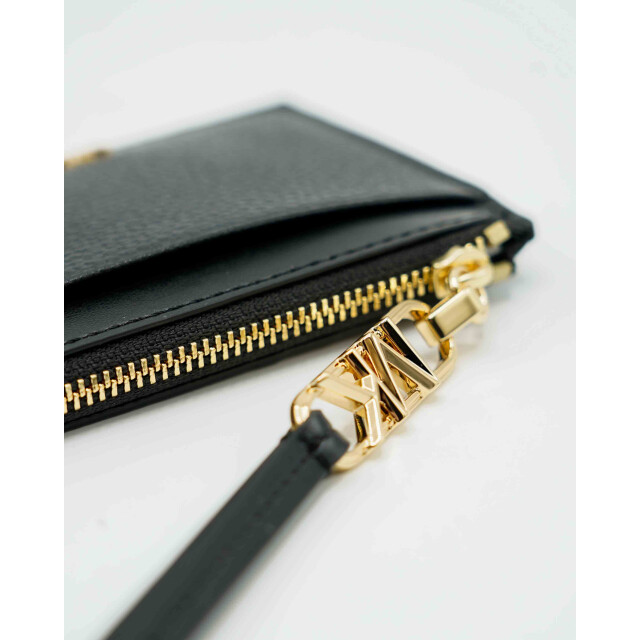 Michael Kors Pebbled card case leer 59073 large