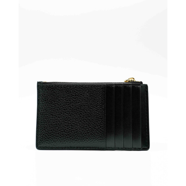 Michael Kors Pebbled card case leer 59073 large