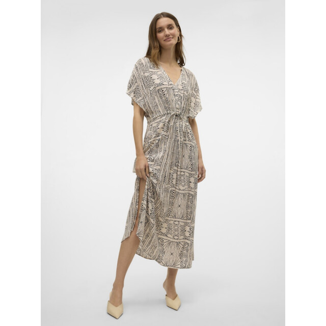 Vero Moda vmmenny ss 7/8 kaftan wvn ga 10303701 oatmeal 06313.999.0011 large