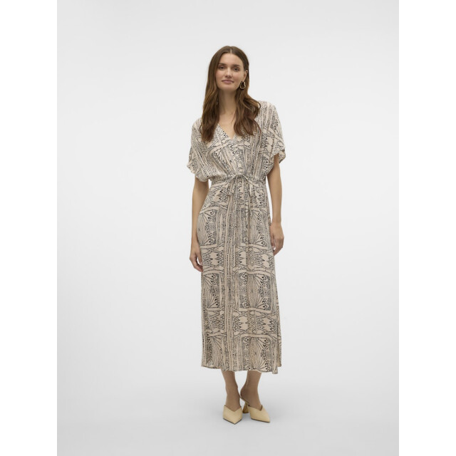 Vero Moda vmmenny ss 7/8 kaftan wvn ga 10303701 oatmeal 06313.999.0011 large