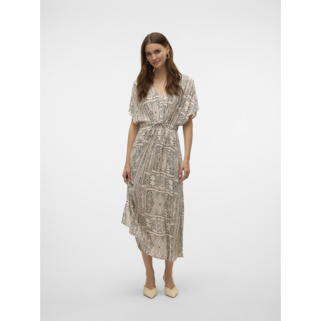 Vero Moda vmmenny ss 7/8 kaftan wvn ga 10303701 oatmeal 06313.999.0011 large