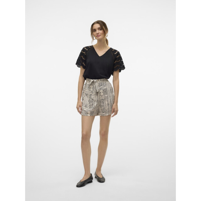 Vero Moda vmmenny h/w shorts wvn ga 10323630 oatmeal 06902.999.0006 large