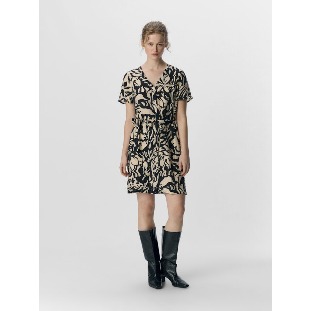 Object objkarina s/s re short dress noos 23045927 sandshell 06311.820.0013 large