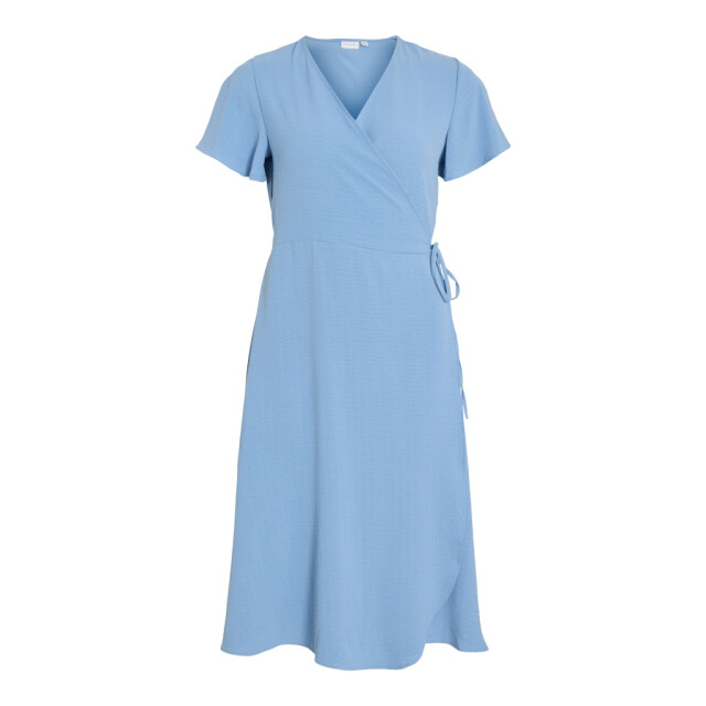 Vila vilovie s/s wrap midi dress noos 14059666 blissful 06311.211.0007 large