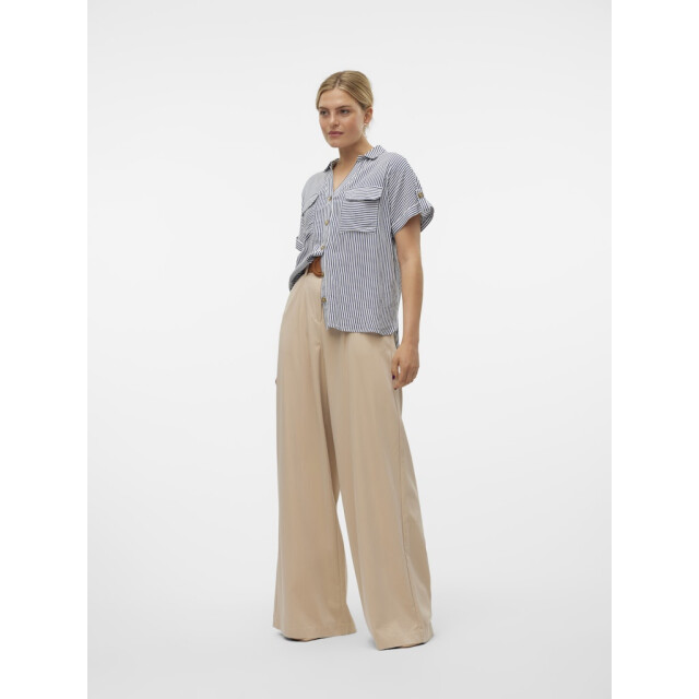 Vero Moda vmbumpy ss shirt wvn ga noos 10310139 india ink 06613.273.0001 large
