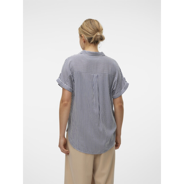 Vero Moda vmbumpy ss shirt wvn ga noos 10310139 india ink 06613.273.0001 large