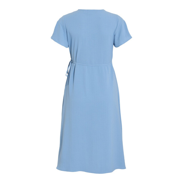Vila vilovie s/s wrap midi dress noos 14059666 blissful 06311.211.0007 large