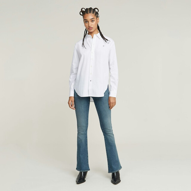 G-Star bf shirt l\s wmn d26021-d701 110 white 06615.100.0205 large