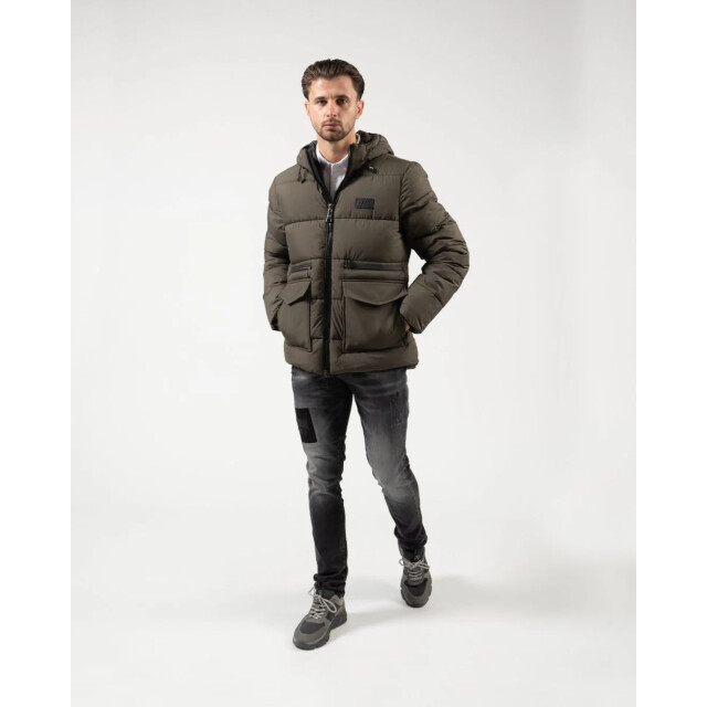 AB Lifestyle Heavy puffer met zak 58457 large