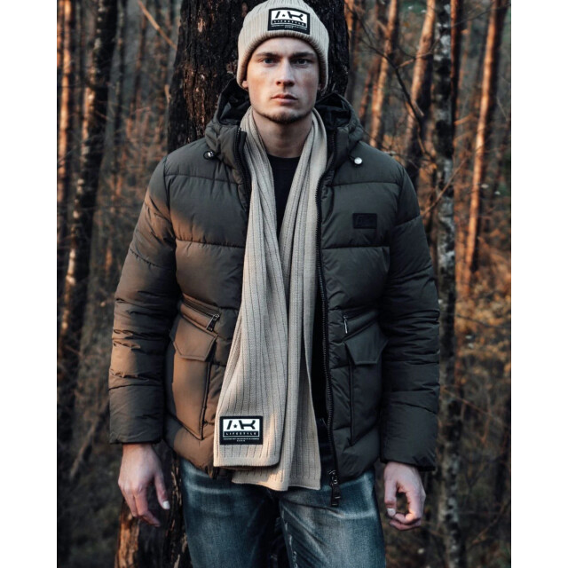 AB Lifestyle Heavy puffer met zak 58457 large