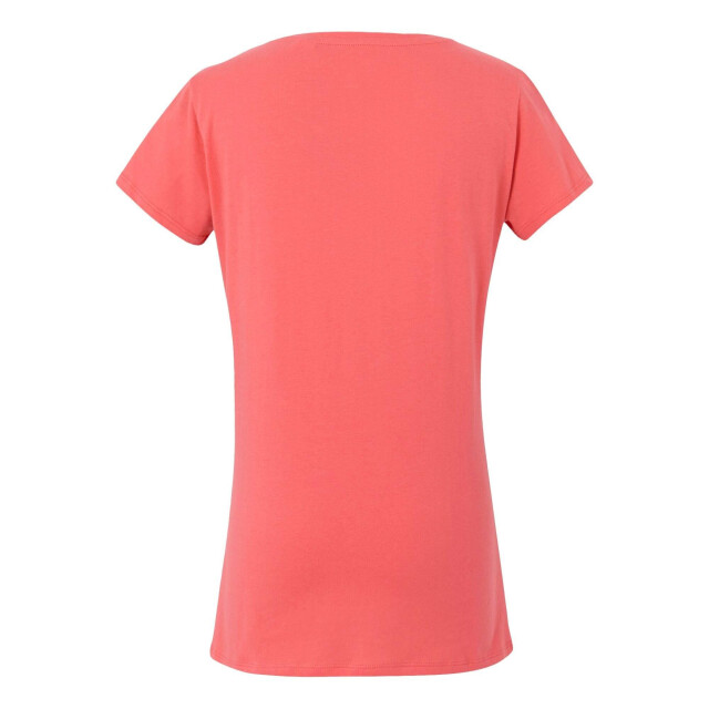 Regatta Dames breezed bloemen t-shirt UTRG11643_peachbloom large