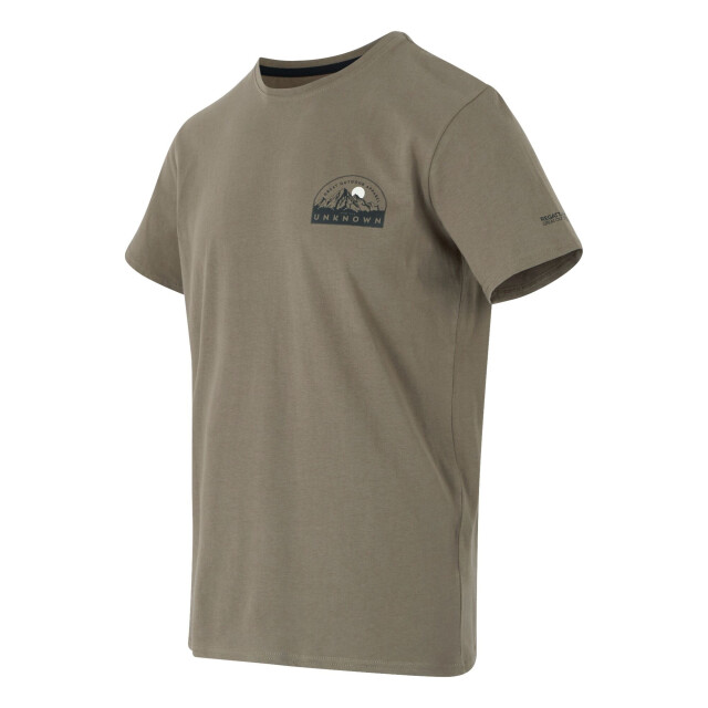 Regatta Heren breezed rug t-shirt met opdruk UTRG11634_treetop large