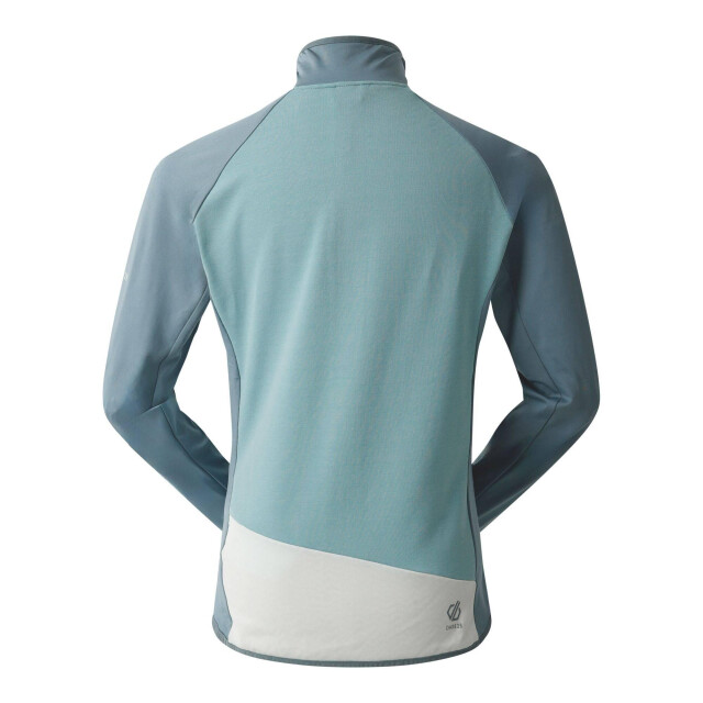 Dare2b Dames emerging core stretch midlayer UTRG11688_elementgreyaquiferchalkblue large