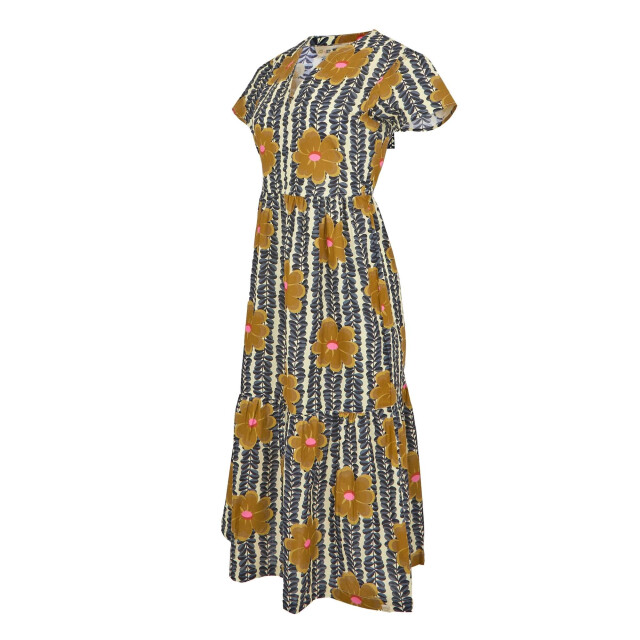 Regatta Dames orla kiely lotus tierende midi-jurk UTRG11723_yellow large