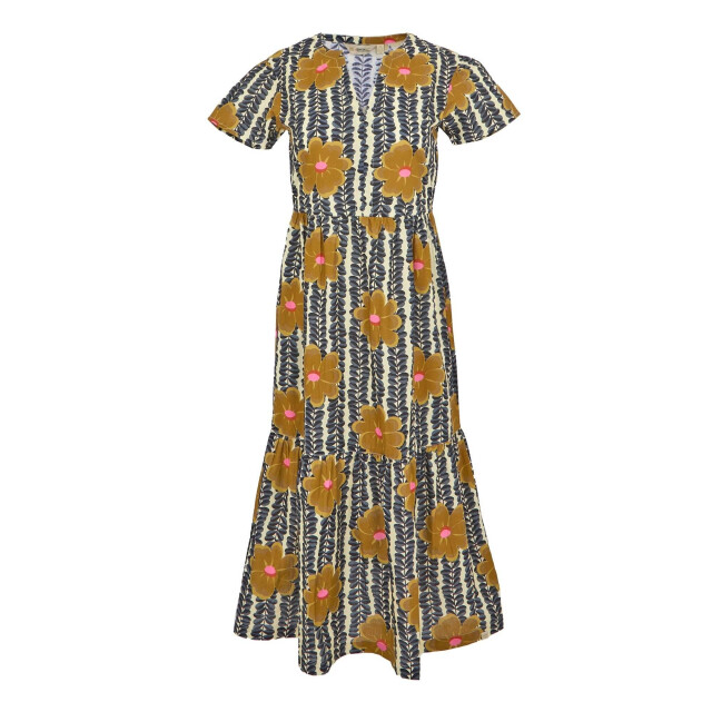 Regatta Dames orla kiely lotus tierende midi-jurk UTRG11723_yellow large