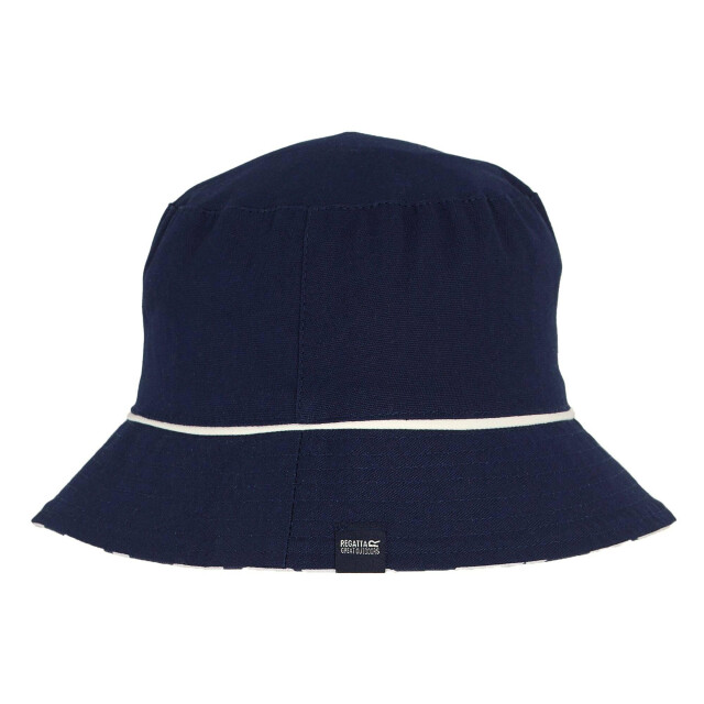 Regatta Dames abstract bloemige omkeerbare emmer hoed UTRG11713_navy large