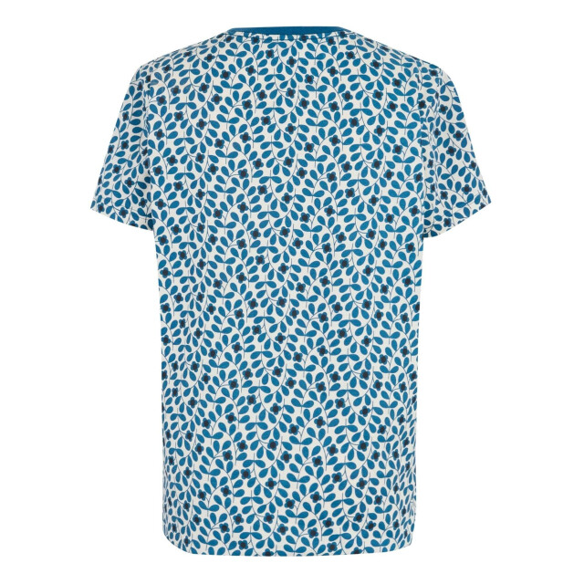 Regatta Dames orla kiely jasmine flower t-shirt UTRG11783_blue large