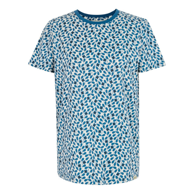 Regatta Dames orla kiely jasmine flower t-shirt UTRG11783_blue large